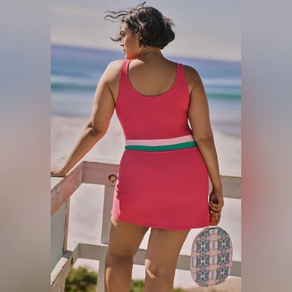Anthropologie Beach Riot Remi Tennis Dress in Pink Size 3X. - Picture 9 of 13